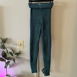 Knit leggings